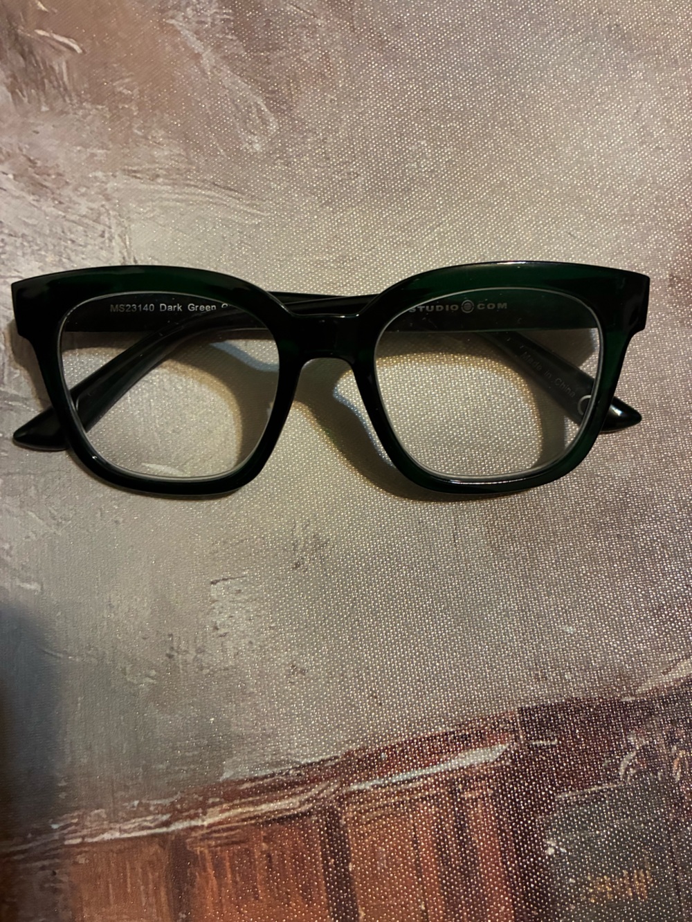 Max Studio Dark Green Women's Fashion Eyeglass Frames
